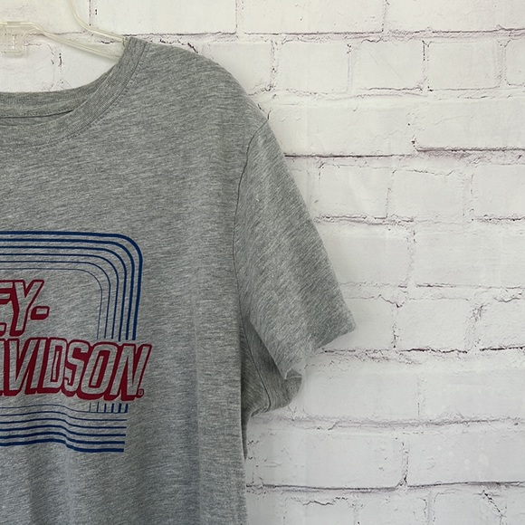 Harley Davidson basic gray Tee size XL - Picture 3 of 10